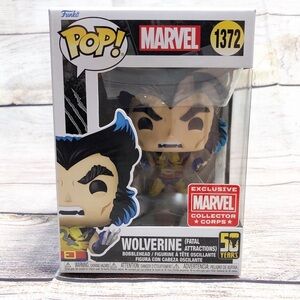 Funko Pop Marvel Wolverine 50th Anniversary Wolverine Fatal Attraction #1372
